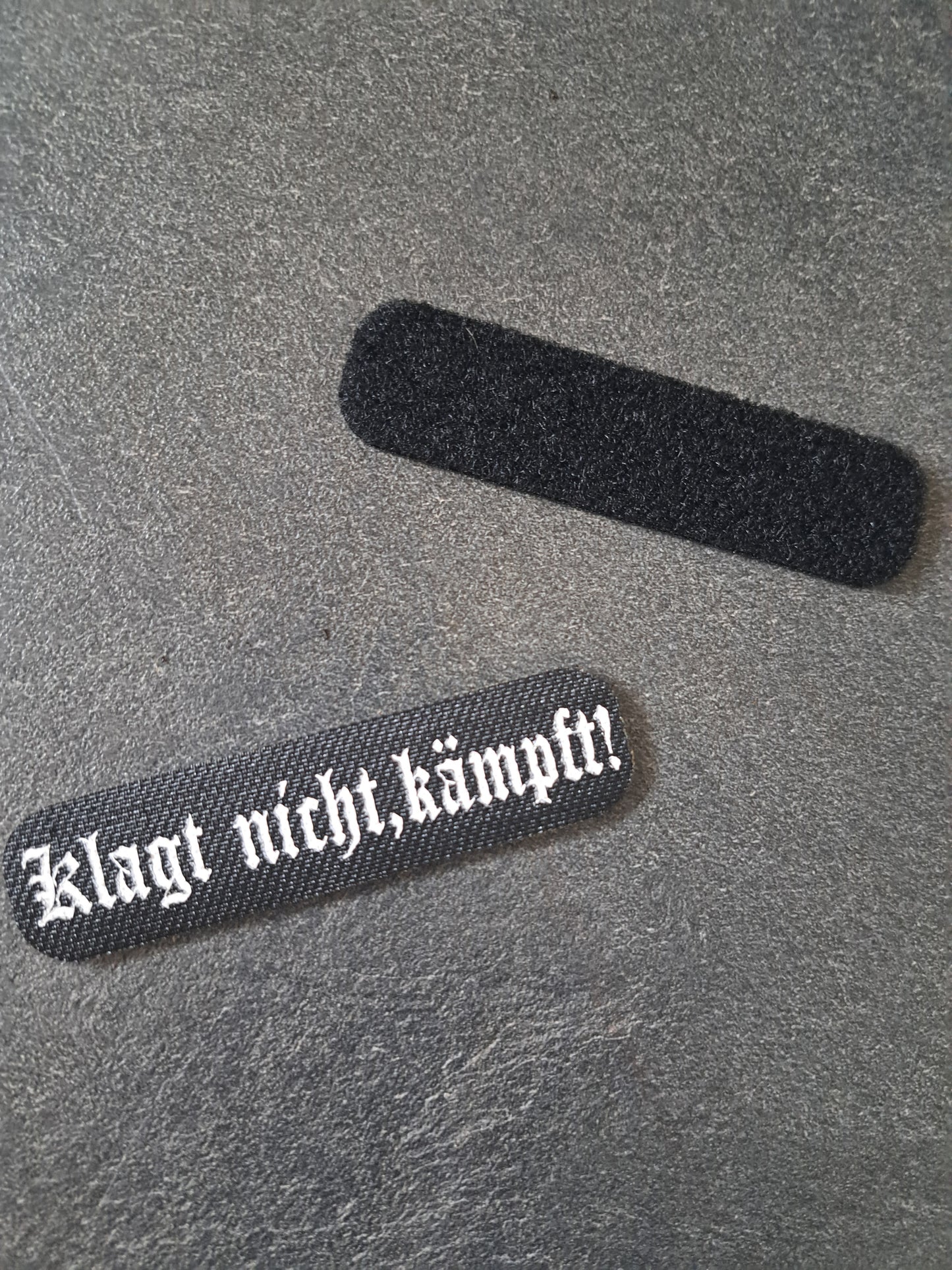 PATCH Klett Klagt nicht,kämpft!