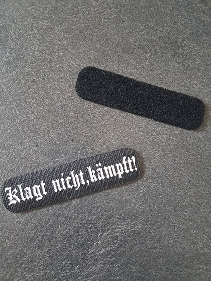 PATCH Klett Klagt nicht,kämpft!
