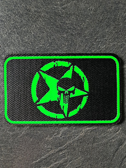 PATCH Klett Punisher Army-Stern