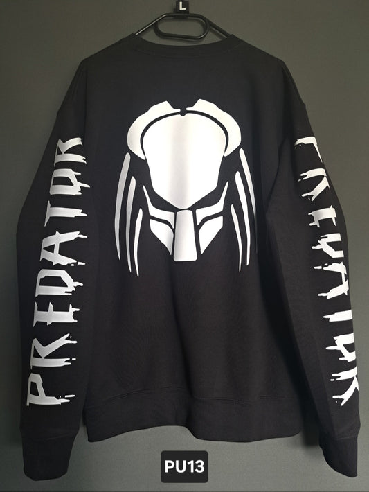 Pullover Predator blutig