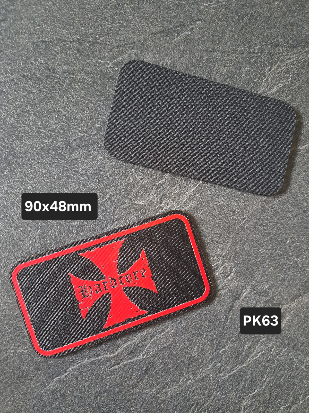 PATCH Klett Eis. Kreuz Hardcore