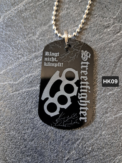 Halskette Streetfighter Schlagring