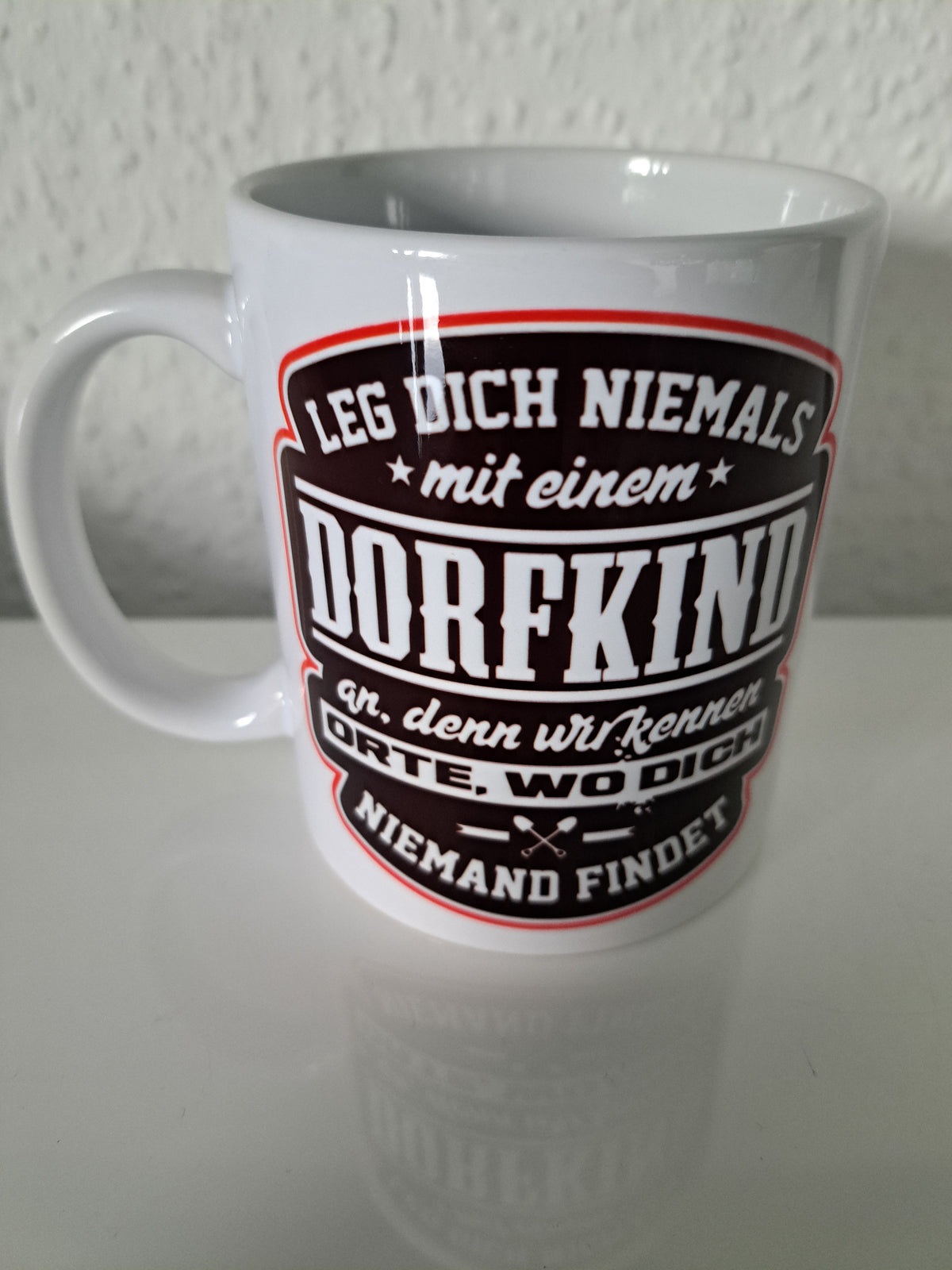 Kaffeetasse Dorfkind