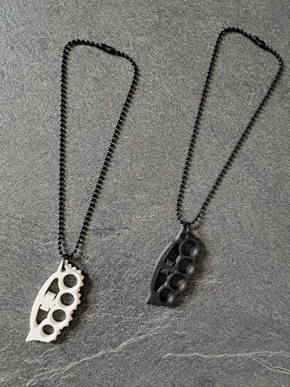 Innenspiegel Anhänger Schlagring klein