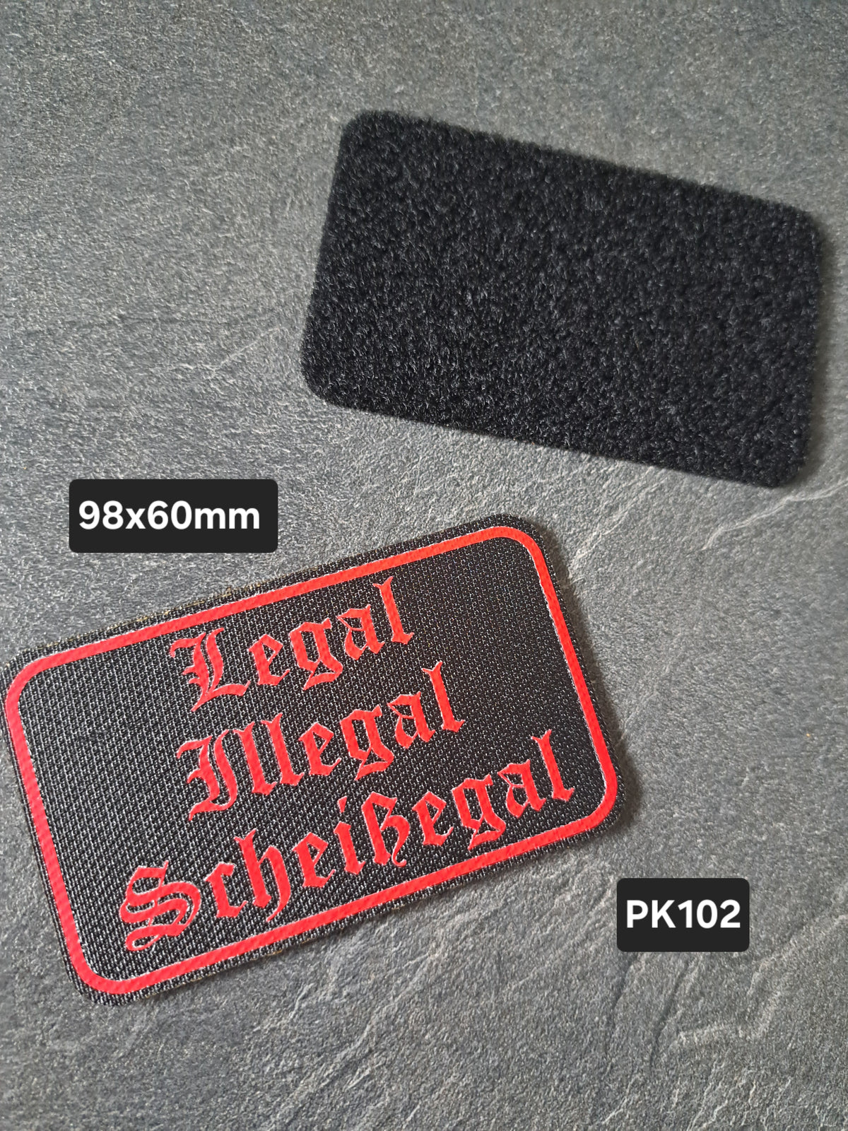 PATCH Klett Legal Illegal Scheissegal