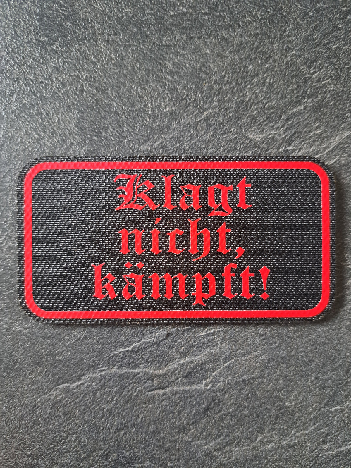 PATCH Klett Klagt nicht,kämpft!