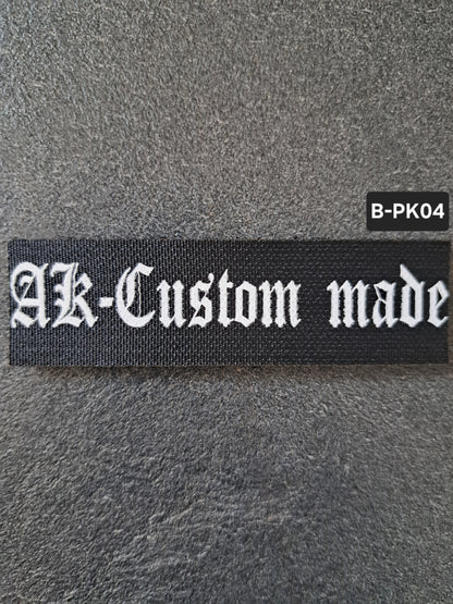 PATCH Klett AK-CUSTOM MADE