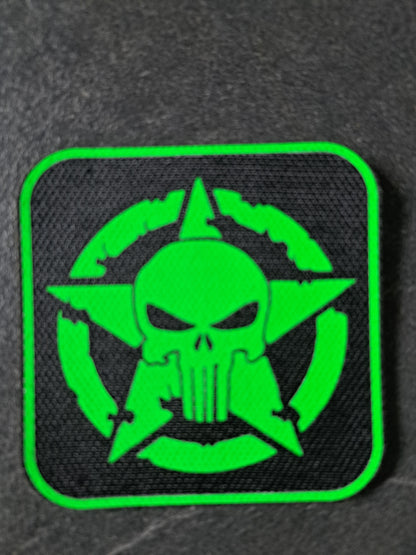 PATCH Klett Punisher Army-Stern