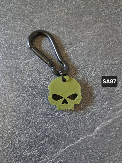 Schlüsselanhänger Skull klein div. Farben